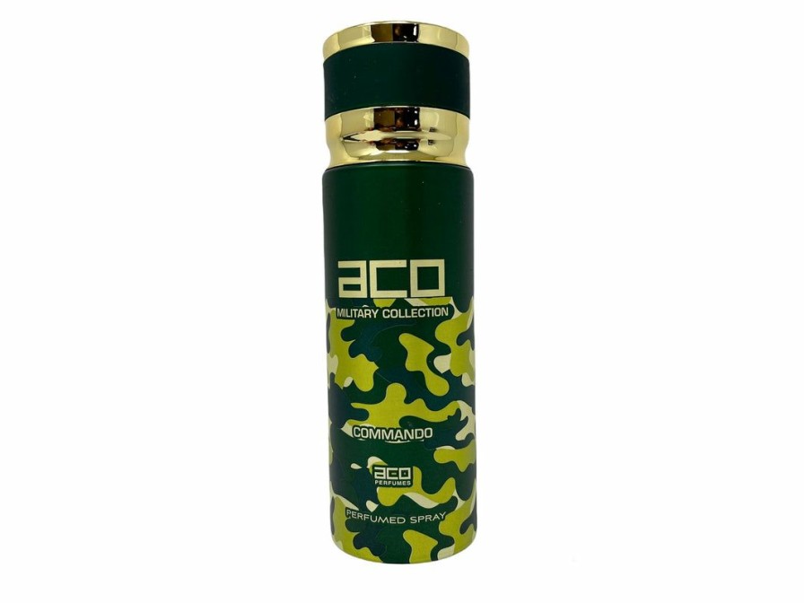 Men'S Cologne * | Other Money-Making Products Men Men'S Cologne Aco Commando Perfumed Body Spray For Men 6.67Oz/200Ml