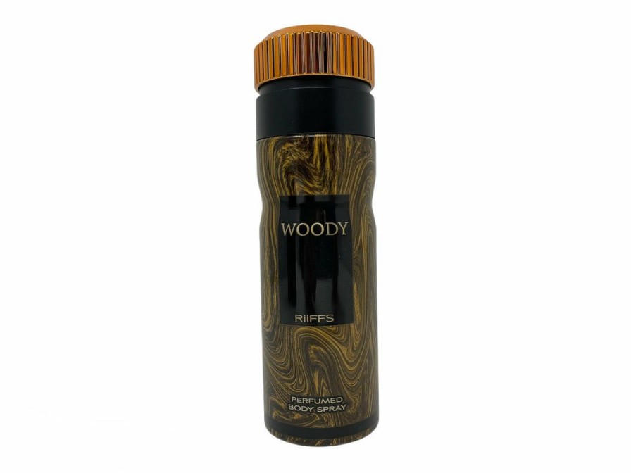 Men'S Cologne * | Other Money-Making Products Men Woody By Riffs Perfumed Body Spray For Men 6.67Oz/200Ml