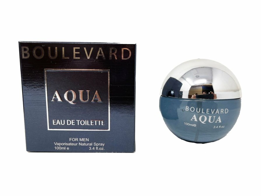 Men'S Cologne * | Euro Collection Men Boulevard Aqua For Men