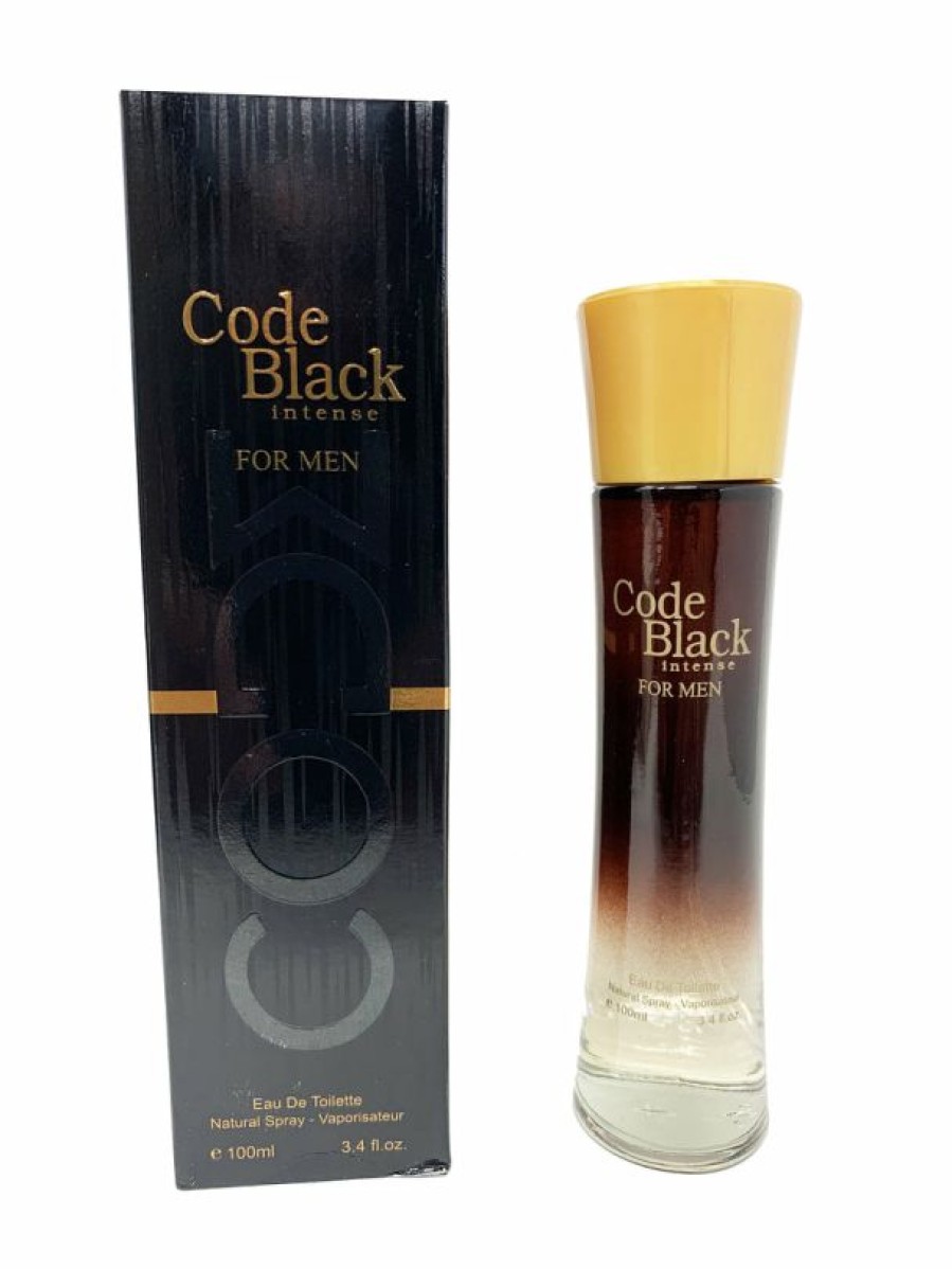 Men'S Cologne * | Euro Collection Men Men'S Cologne Code Black Intense For Men